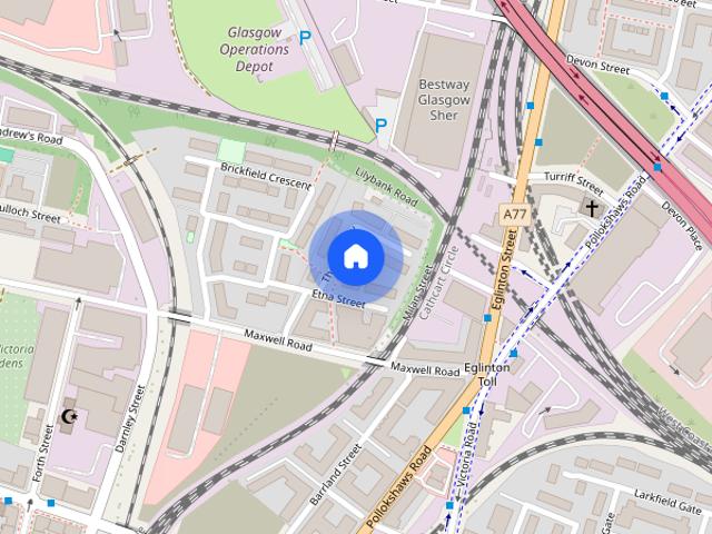 Apartment for rent in Laurieston, Glasgow
