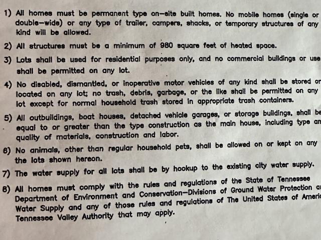 Land for sale in Tennessee