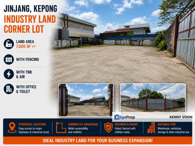 Warehouse for rent in Kepong, Kuala Lumpur
