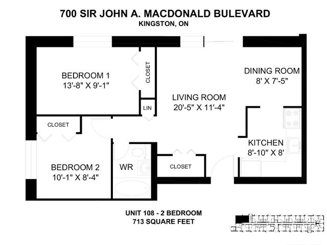 Apartment for rent in Kingston, Ontario