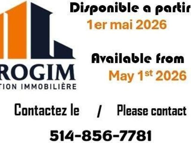 Apartment for rent in St. Leonard's, Quebec