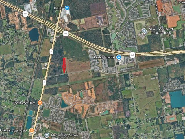 Land for sale in Manvel, Texas