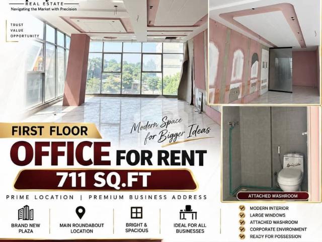 Office for rent in Islamabad