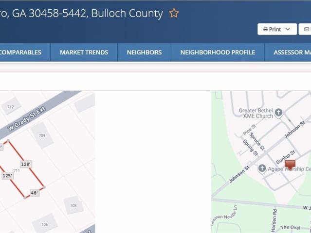 Land for sale in Statesboro, Georgia