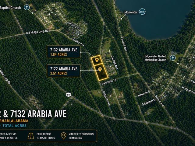 Land for sale in Pleasant Grove, Alabama