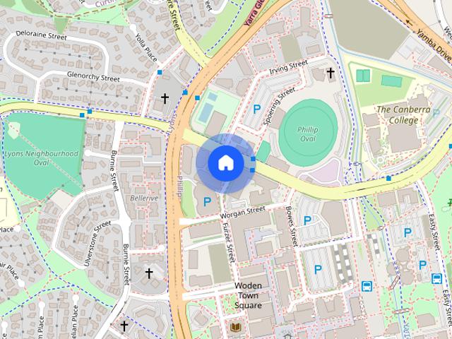 Apartment for rent in Phillip, District of Woden Valley