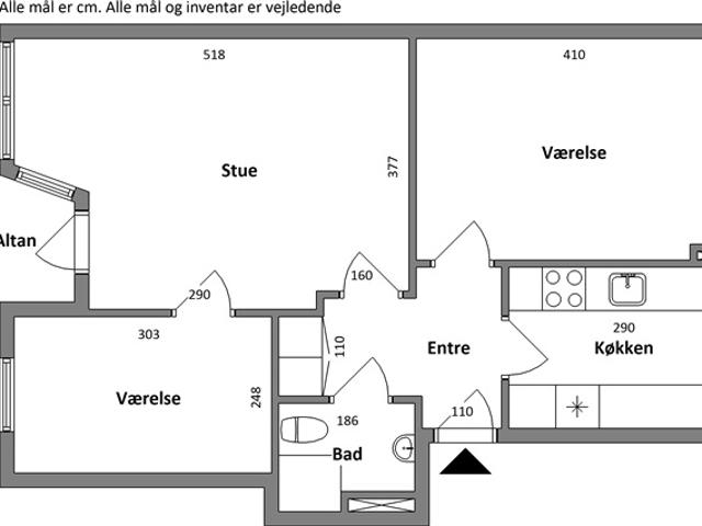 Lejlighed til leje i Århus
