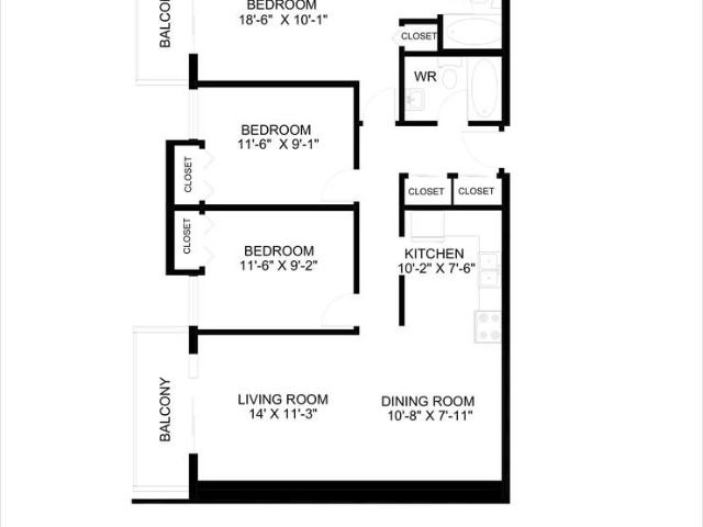 Apartment for rent in Brow of the Hill, New Westminster