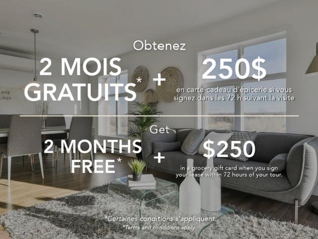 Apartment for rent in Secteur L, Brossard