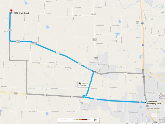 Land for sale in Denton, Texas