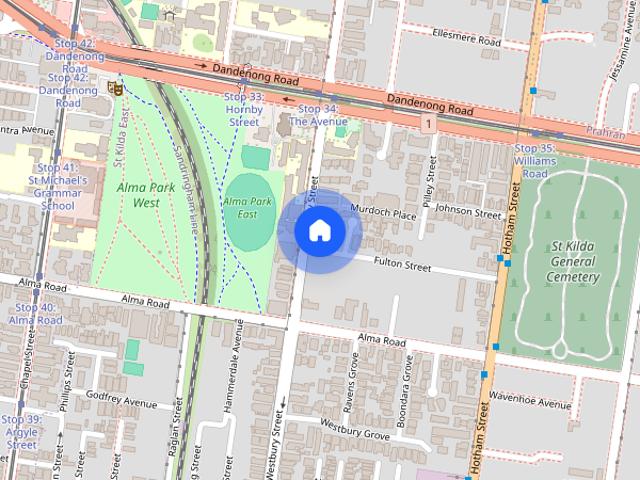 Apartment for rent in St Kilda East, Melbourne
