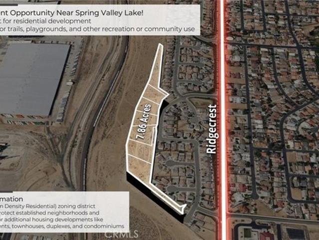 Land for sale in Victorville, San Bernardino County