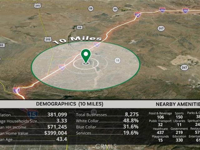 Land for sale in Victorville, San Bernardino County