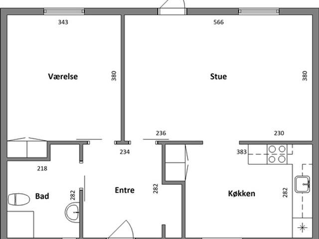 Lejlighed til leje i Gistrup, Brønderslev-Dronninglund