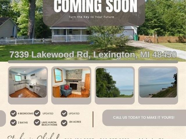 House for sale in Lexington, Michigan