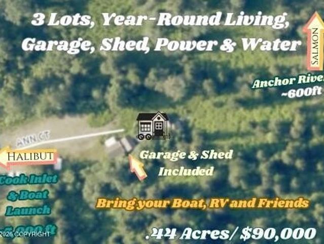Land for sale in Anchor Point