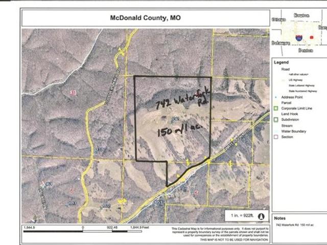 Land for sale in Pineville, Missouri