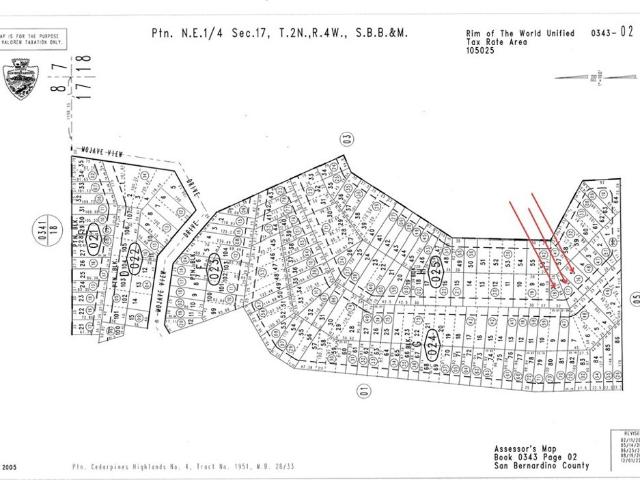 Land for sale in Cedarpines Park, California