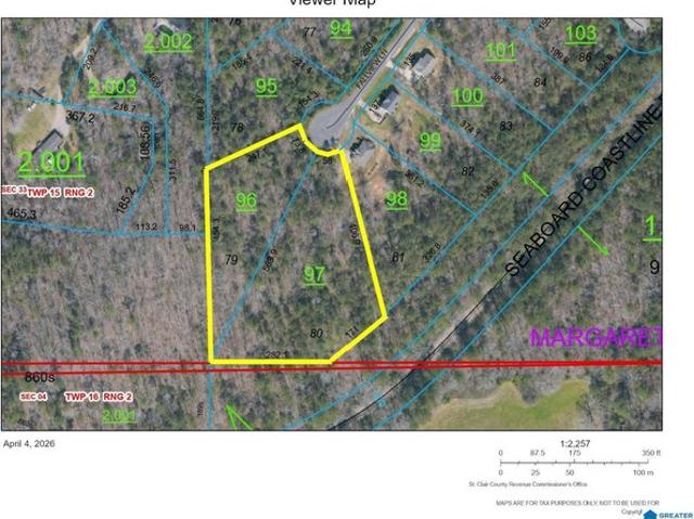 Land for sale in Odenville, Alabama