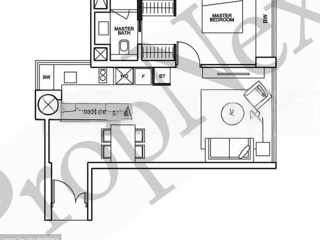 Apartment for sale in Shenton Way, 02 City, Business District
