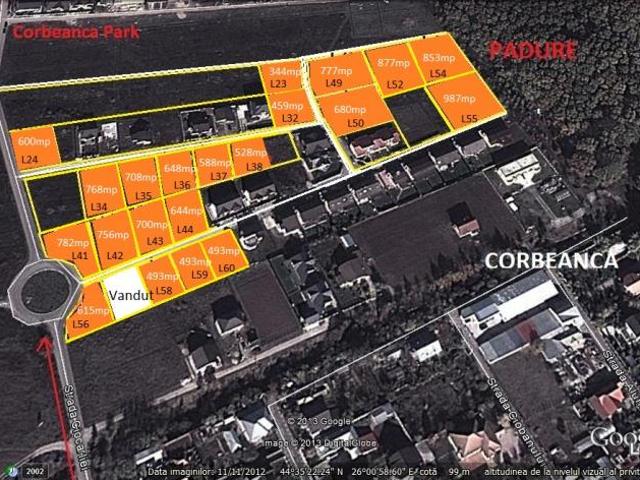 Teren vânzări în Romani, București