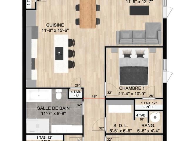 Apartment for rent in Coaticook, Quebec