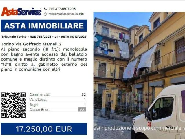 Monolocale in vendita a Aurora, Torino