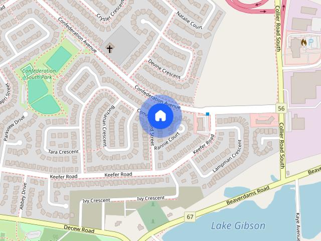 House for rent in Thorold, Golden Horseshoe