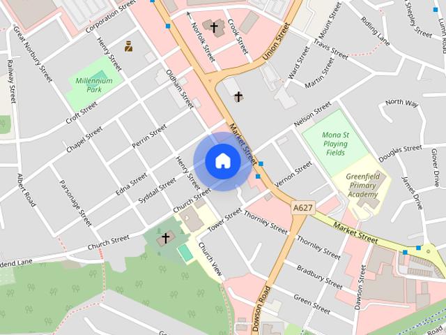 Apartment for rent in Hyde, Cheetham Fold