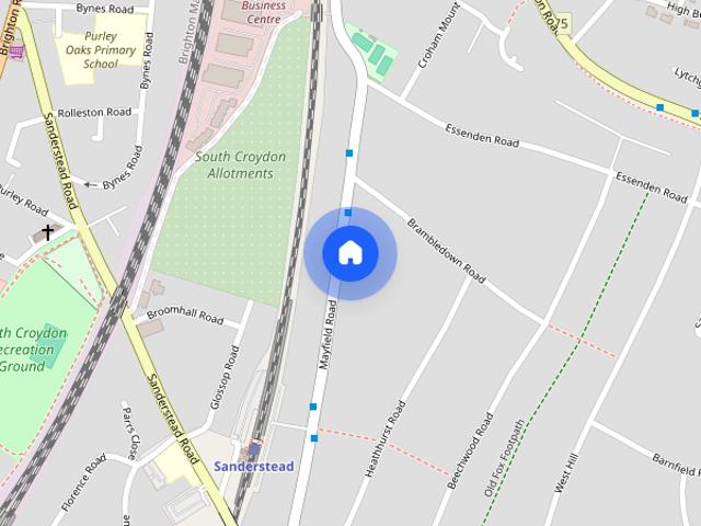 Apartment for rent in London Borough of Croydon, Sanderstead