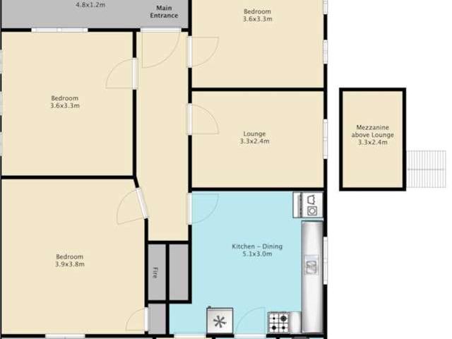 Apartment for rent in Auckland