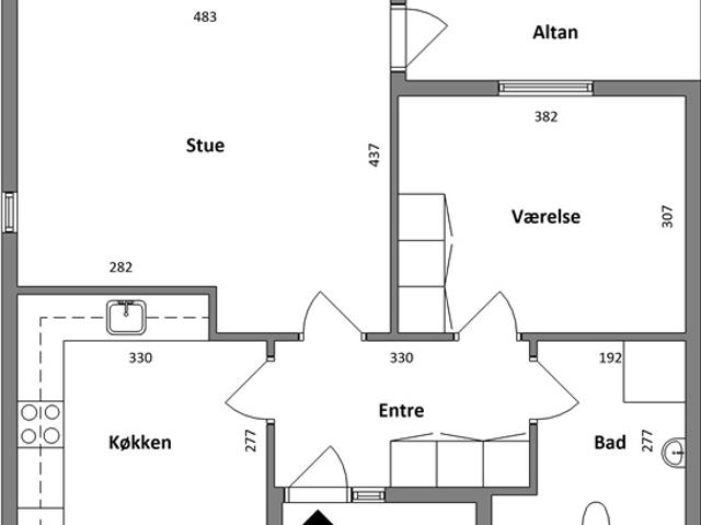 Lejlighed til leje i Pandrup, Brønderslev-Dronninglund