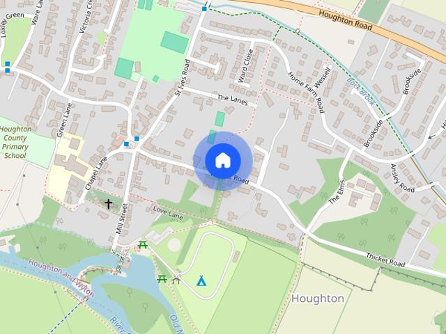 House for rent in Houghton, Huntingdonshire
