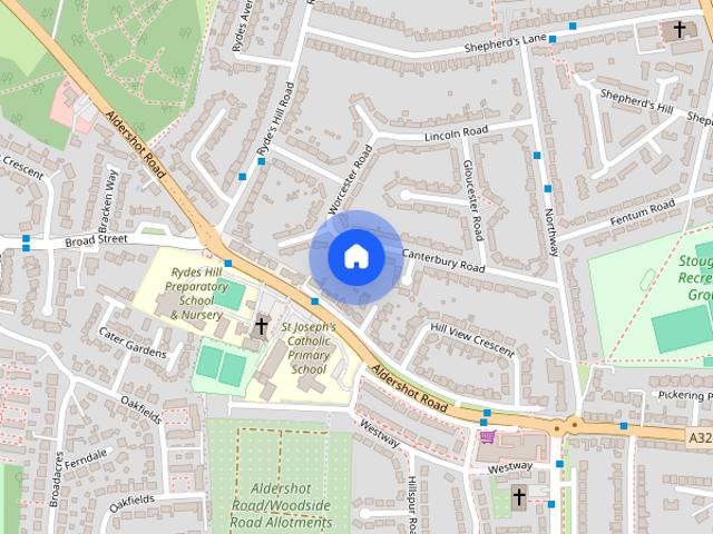 House for rent in Fairlands, Guildford