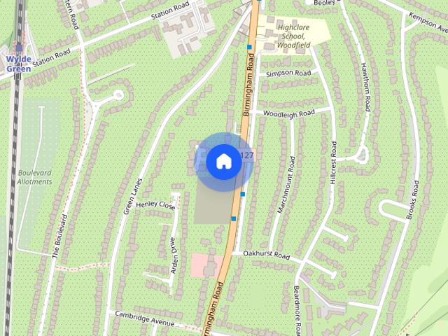 House for rent in Wylde Green, Sutton Coldfield