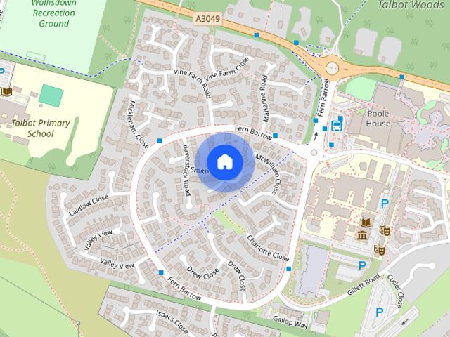 House for rent in Alder Hills, Poole