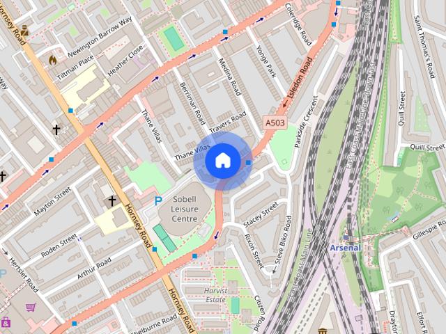 Townhouse for rent in London Borough of Islington, Greater London