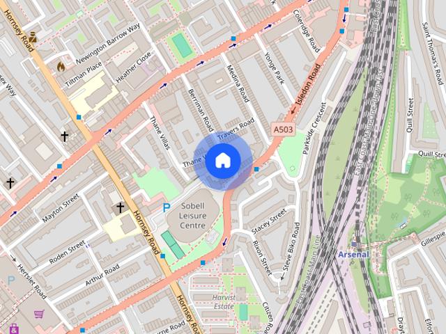 Townhouse for rent in Finsbury Park, Greater London