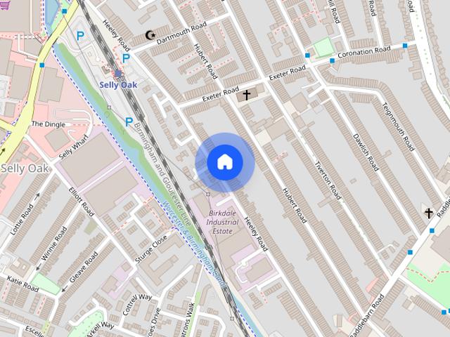 Townhouse for rent in Stirchley, West Midlands