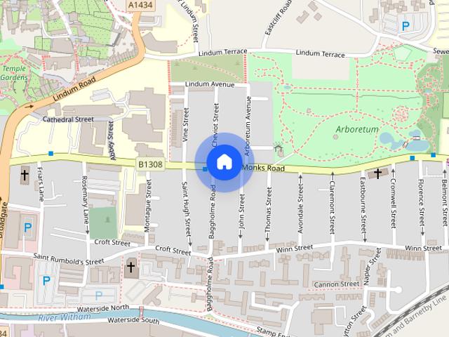 Townhouse for rent in New Boultham, Brayford