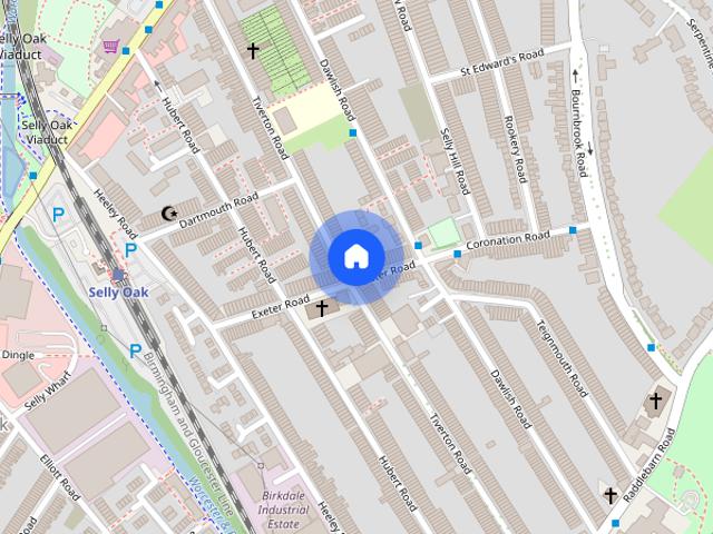 Townhouse for rent in Bournbrook, West Midlands