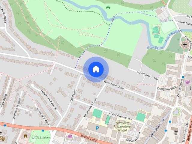 Apartment for rent in Pownall Park, Wilmslow