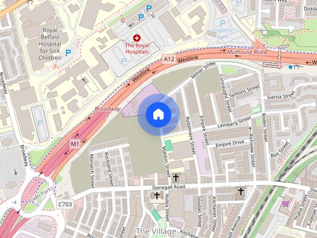 Apartment for rent in Belfast, Upper Falls