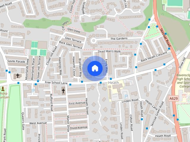 Apartment for rent in Heath, Savile Park