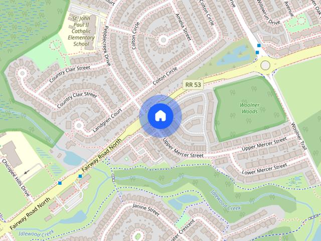 Townhouse for rent in Grand River South, Kitchener