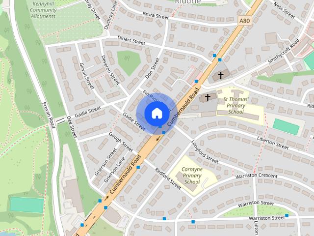 Apartment for rent in Riddrie, Scotland
