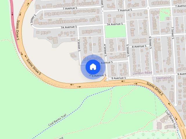 House for rent in London Road, Lethbridge