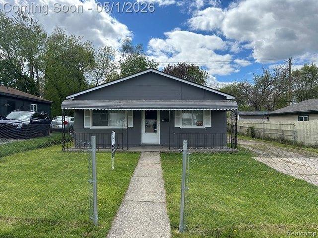 House for sale in Pontiac, Michigan