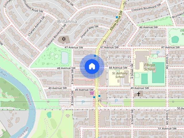 Apartment for rent in Britannia, Calgary