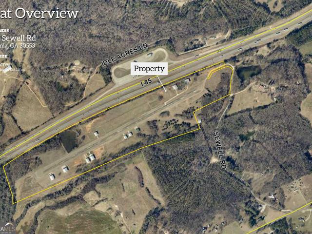 Land for sale in Lavonia, Georgia